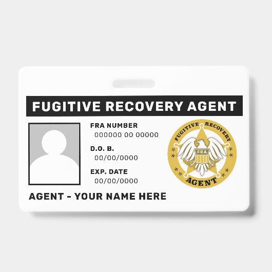 RECHERCHEUR VLUCHTELINGEN Badge (Voorzijde)
