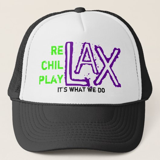 rechillplay lax trucker pet (Voorkant)