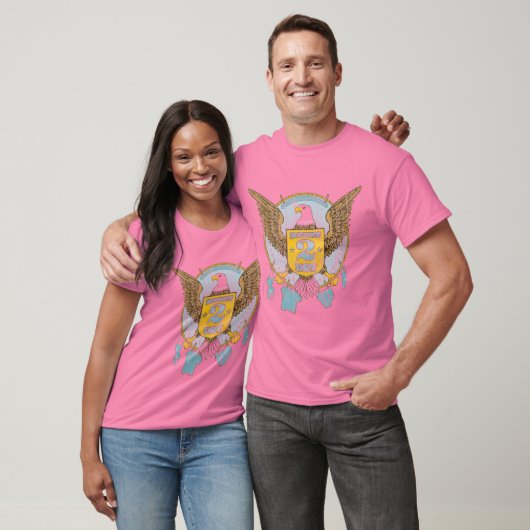 Recht 2 droogstempel t-shirt (Unisex)