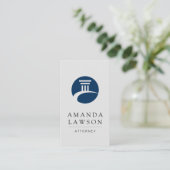 Recht | Advocaat | Procureur Afsprakenkaartje (Staand voorkant)