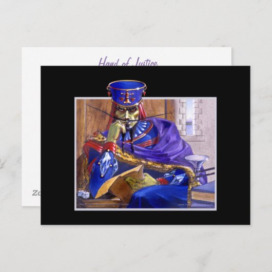 Recht Briefkaart (Voorkant / Achterkant)