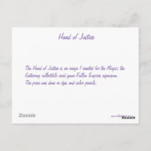 Recht Briefkaart (Achterkant)