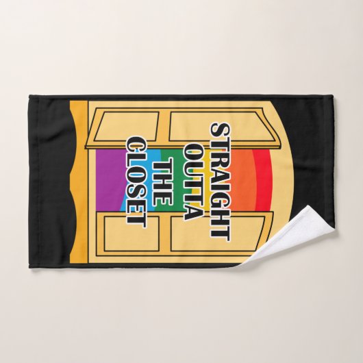 Recht buiten de kast bad handdoek (Handdoek)