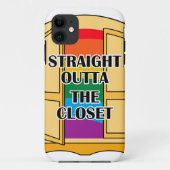 Recht buiten de kast Case-Mate iPhone case (Achterkant)