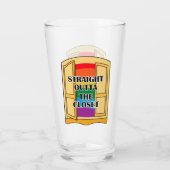 Recht buiten de kast glas (Achterkant)