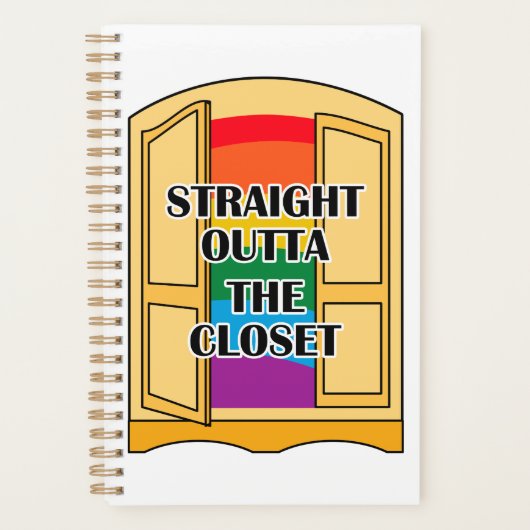 Recht buiten de kast planner (Voorkant)