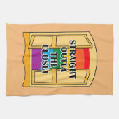 Recht buiten de kast theedoek (Horizontaal)