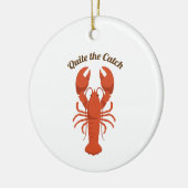 Recht de Vangst Keramisch Ornament (Links)