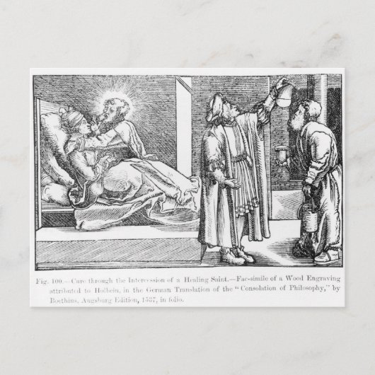 Recht door de Intercessie van een Healing Briefkaart (Voorkant)