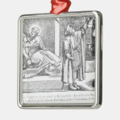 Recht door de Intercessie van een Healing Metalen Ornament (Links)