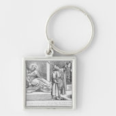 Recht door de Intercessie van een Healing Sleutelhanger (Voorkant)