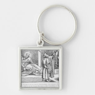 Recht door de Intercessie van een Healing Sleutelhanger