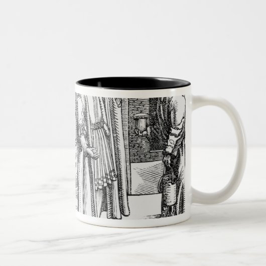 Recht door de Intercessie van een Healing Tweekleurige Koffiemok (Rechts)