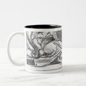 Recht door de Intercessie van een Healing Tweekleurige Koffiemok (Links)