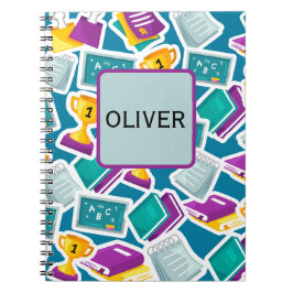 Recht-door-zee-studentenschrift voor school notitieboek