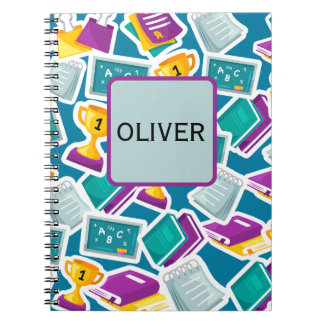 Recht-door-zee-studentenschrift voor school notitieboek