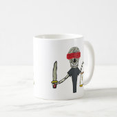 Recht en recht koffiemok (Voorkant rechts)