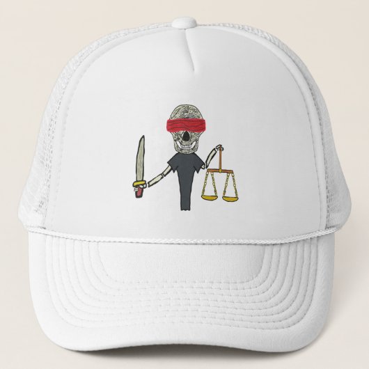 Recht en recht trucker pet (Voorkant)