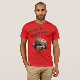 Recht & Getuigenis-01 Mannen T-shirt