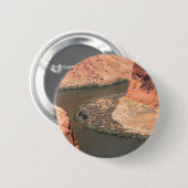 Recht Hier Ronde Button 5,7 Cm (Voorkant /achterkant)