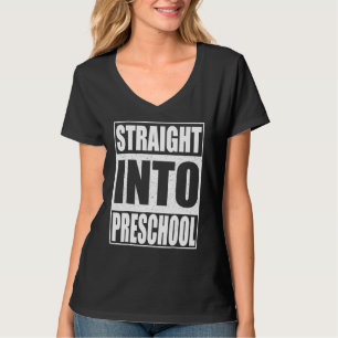 Recht in de kleuterklas terug naar school t-shirt
