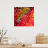 Recht nu Ride Abstract 55.1 Poster (Keuken)