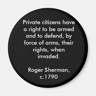 Recht op Beer Wapens Magneet