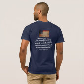 Recht op Beer wapens - Thomas Jefferson Quote T-shirt (Achterkant volledig)