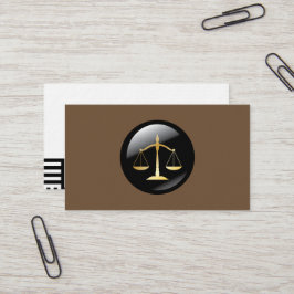 Recht op gerechtigheid Kantoor personaliseer de be Visitekaartje