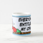 Recht op mijn advies koffiemok (Center)