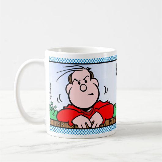 Recht op mijn advies koffiemok (Links)