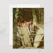 Recht op weg briefkaart (Voorkant / Achterkant)