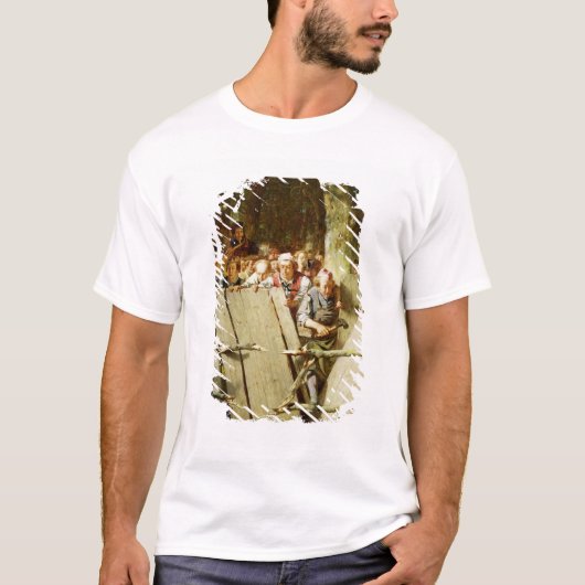 Recht op weg t-shirt (Voorkant)
