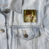 Recht op weg vierkante button 5,1 cm (In situ)