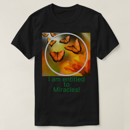 Recht op wonderen t-shirt (Design voorkant)
