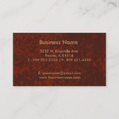 Recht | Schalen van het recht |  | Advocaat Visitekaartje (Achterkant)