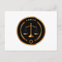 Recht - Schalen van Justitie - Briefkaart - SRF