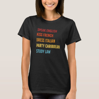 Recht studeren rechtenstudent Juris Doctorate   T-shirt