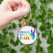 Recht tegen haat - LGBTQ+ Ally Pride Sleutelhanger (Hand)