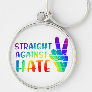 Recht tegen haat - LGBTQ+ Ally Pride Sleutelhanger