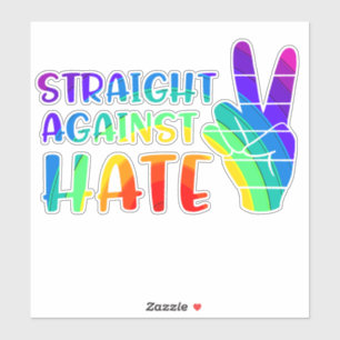 Recht tegen haat - LGBTQ+ Ally Pride Sticker