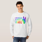 Recht tegen haat - LGBTQ+ Ally Pride T-shirt (Voorkant volledig)