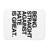 RECHT TEGEN HAAT - PNG.NL MAGNEET (Horizontaal)