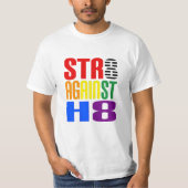 Recht tegen Hate LGBT Ally T-shirt (Voorkant)