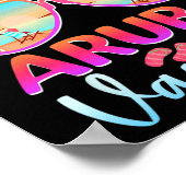 Recht Trippin Aruba 2025 Strand Zomer Vakantie  Poster (Hoek)