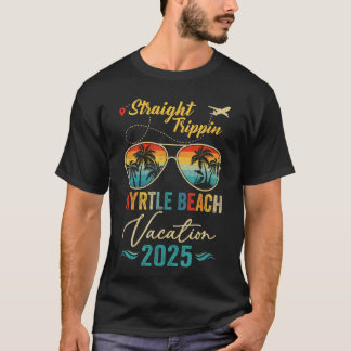 Recht Trippin Myrtle Beach 2025 Familie Zomer V T-shirt