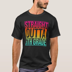 Recht uit 5e klas 5e klas terug naar school t-shirt