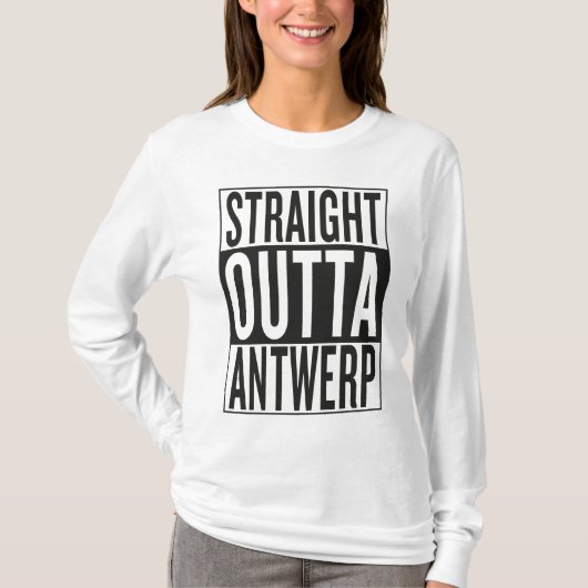 recht uit Antwerpen T-shirt (Voorkant)
