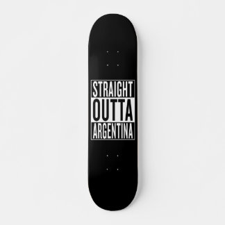 recht uit Argentinië Persoonlijk Skateboard