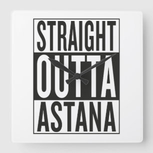 recht uit Astana Vierkante Klok
